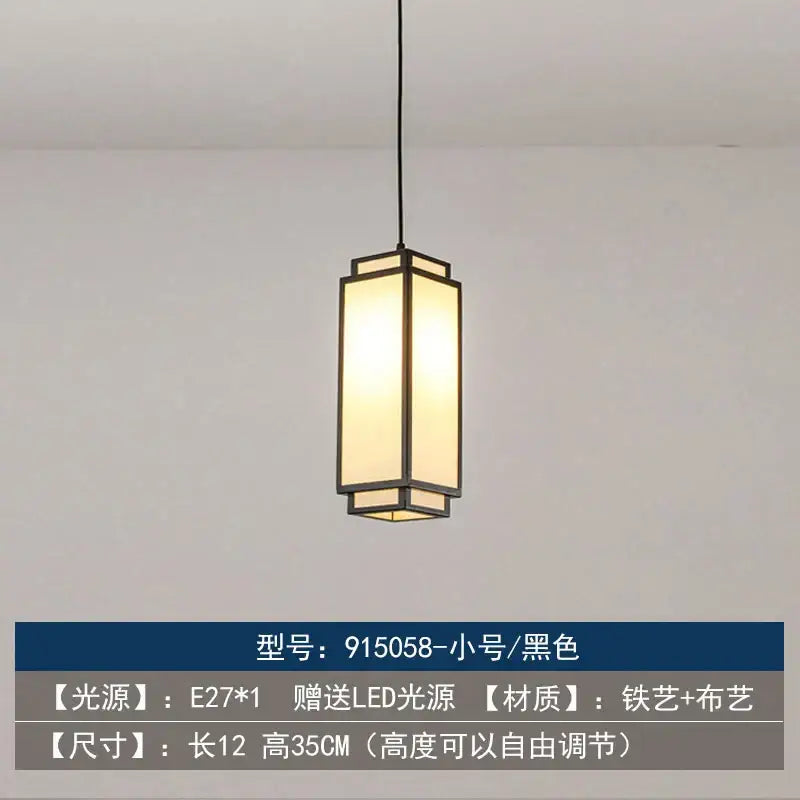 Decorbites chinoiserie retro 4 light black chandelier dining room