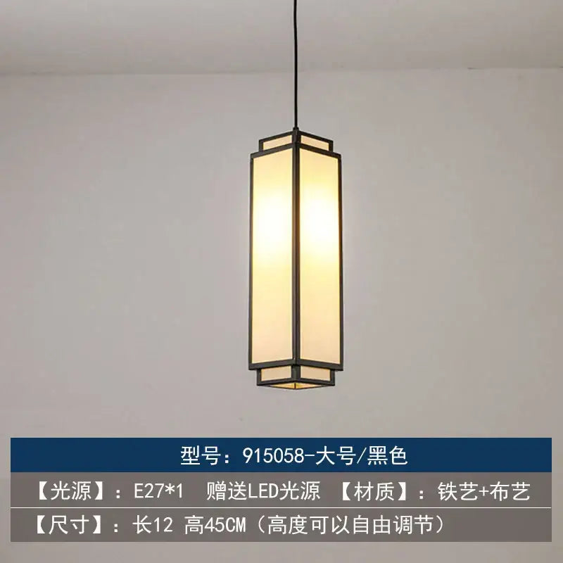 Decorbites chinoiserie retro 4 light black chandelier dining room