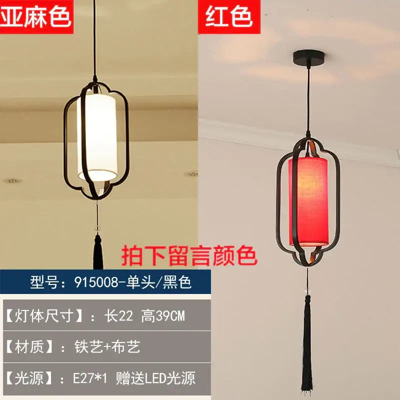 Decorbites chinoiserie retro 4 light black chandelier dining room