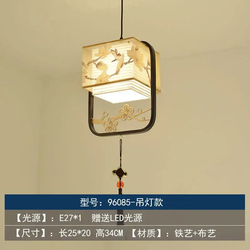 Decorbites chinoiserie retro 4 light black chandelier dining room