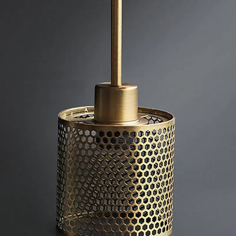 Postmodern brushed brass chiswick glass wall light bedroom sconce
