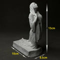 Artistic white marble christian pray sculpture living room decor