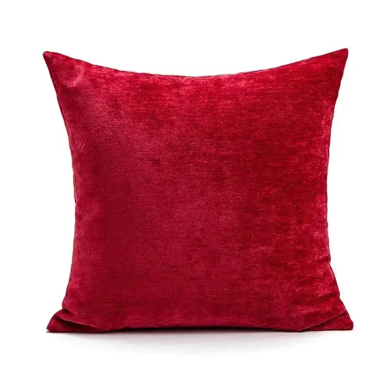 Hand knitted red & white christmas candy cushions living room decor