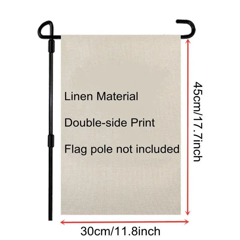 Woodland animals christmas festive garden flag outdoor decor
