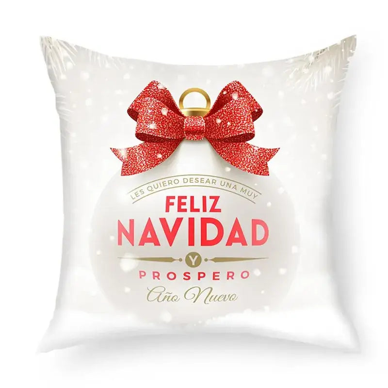 Green christmas nordic sofa pillowcase living room cushion cover
