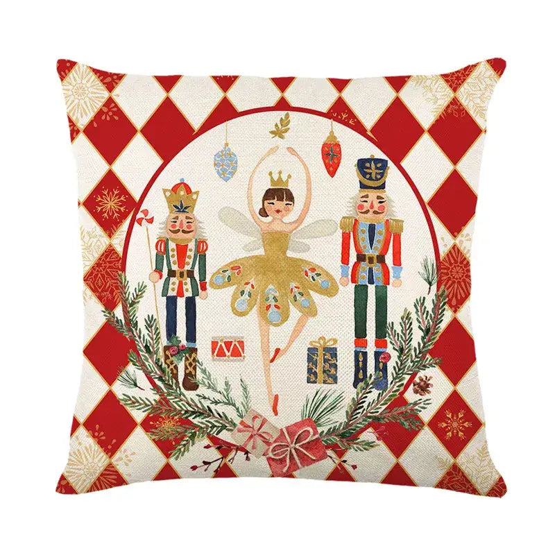 Decorbites christmas pillowcase collection – living room festive decor