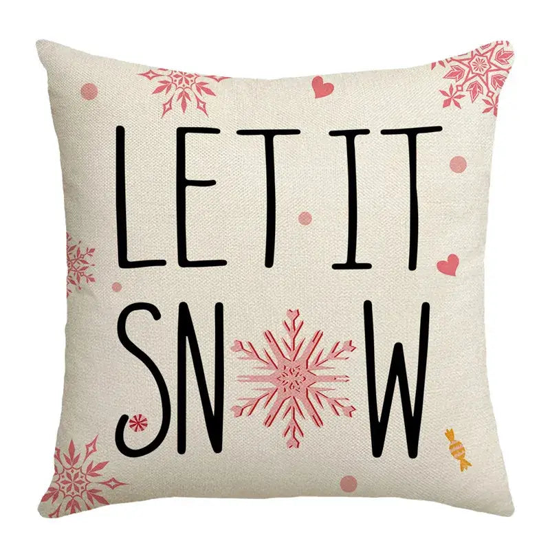 Decorbites christmas pillowcase collection – living room festive decor