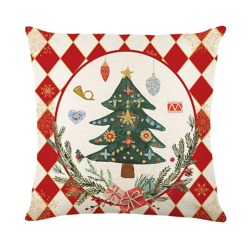 Decorbites christmas pillowcase collection – living room festive decor