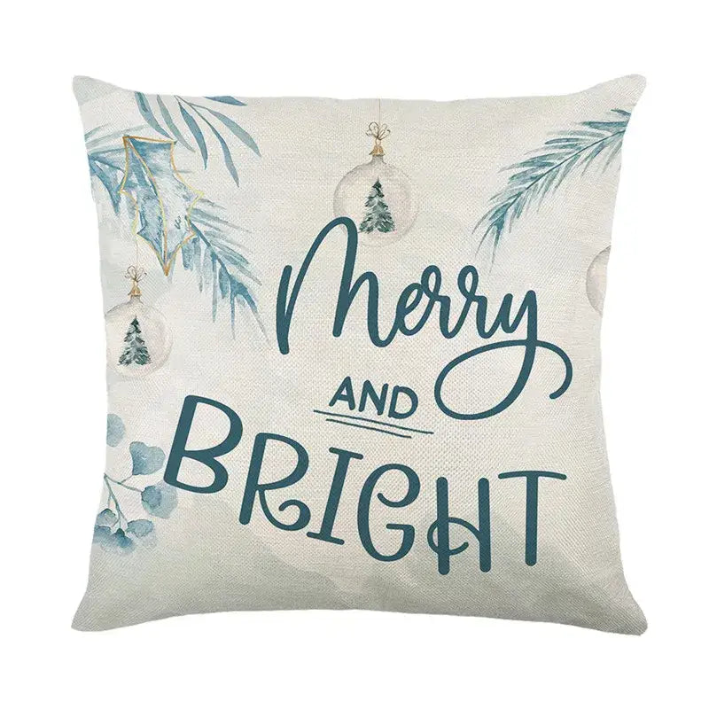 Decorbites christmas pillowcase collection – living room festive decor