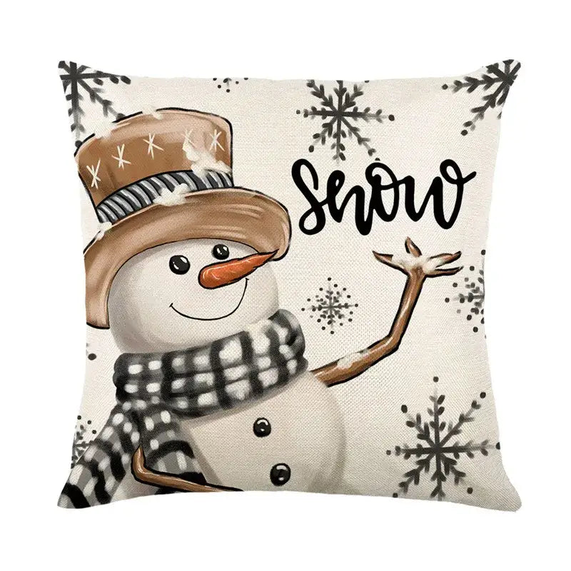 Decorbites christmas pillowcase collection – living room festive decor