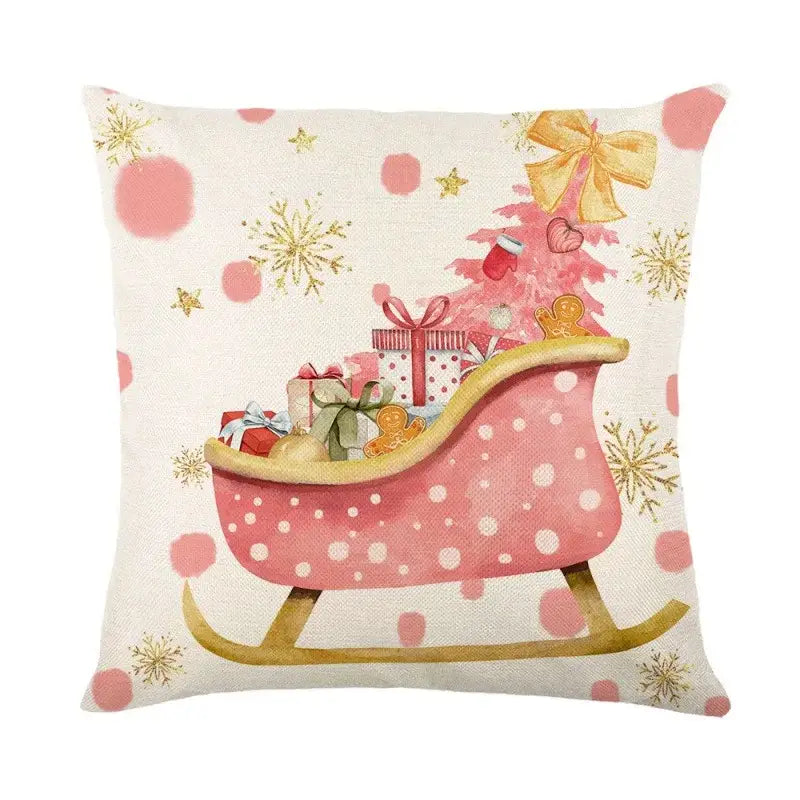 Decorbites christmas pillowcase collection – living room festive decor