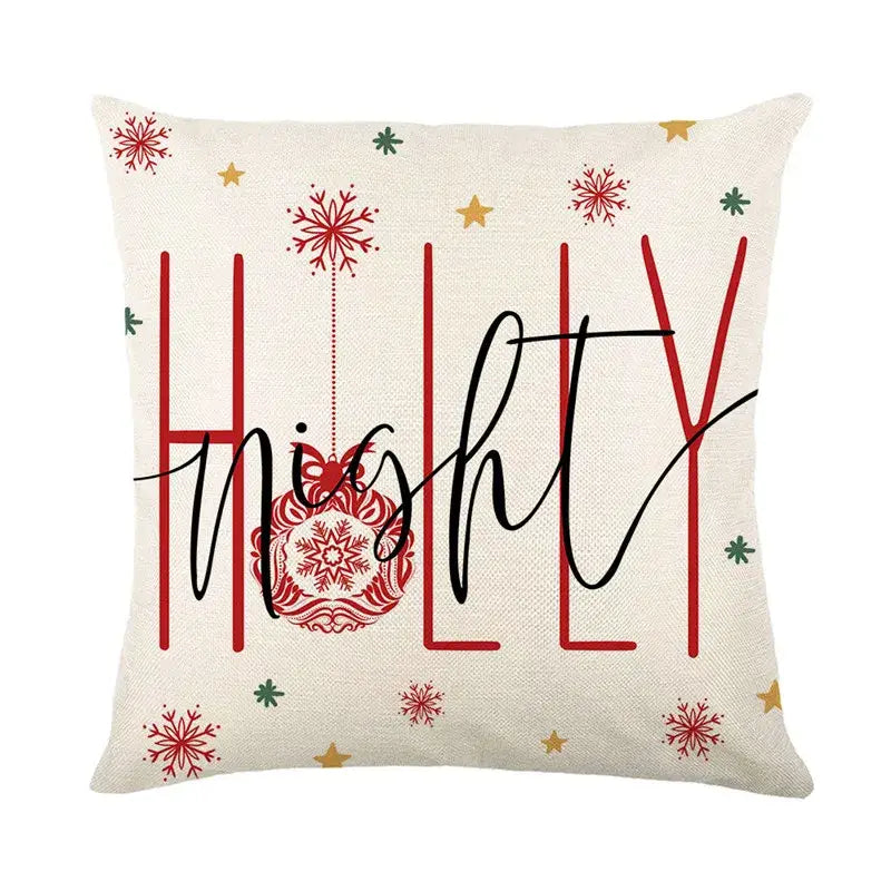 Decorbites christmas pillowcase collection – living room festive decor