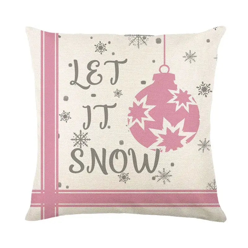 Decorbites christmas pillowcase collection – living room festive decor