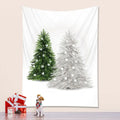Bohemian green pine christmas tree wall decor – bedroom tapestry