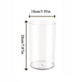Modern clear acrylic cylinder vase wedding dining room decor