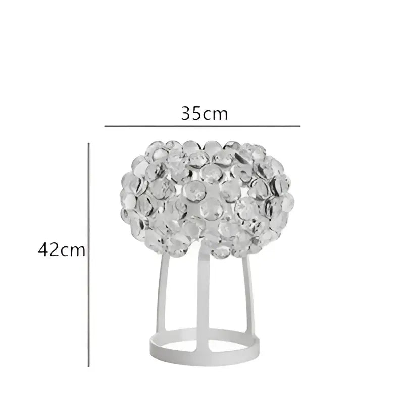 Decorbites clear gold acrylic pendant lights living room chandelier