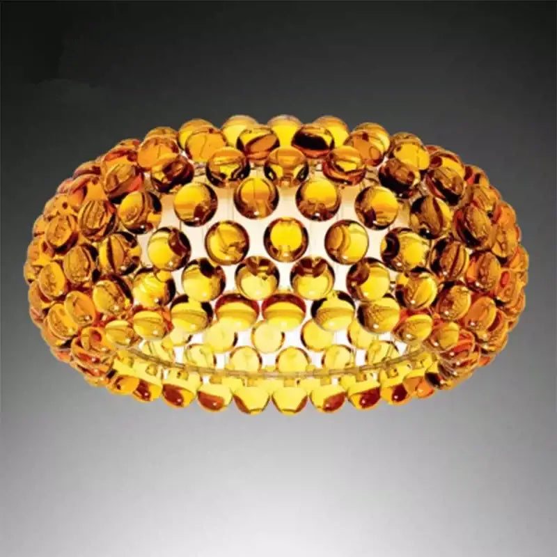 Decorbites clear gold acrylic pendant lights living room chandelier