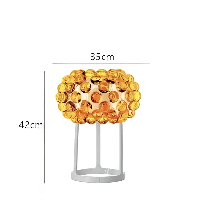 Decorbites clear gold acrylic pendant lights living room chandelier