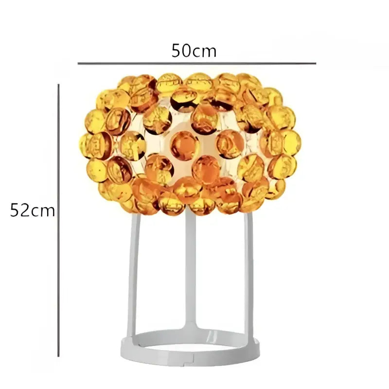 Decorbites clear gold acrylic pendant lights living room chandelier