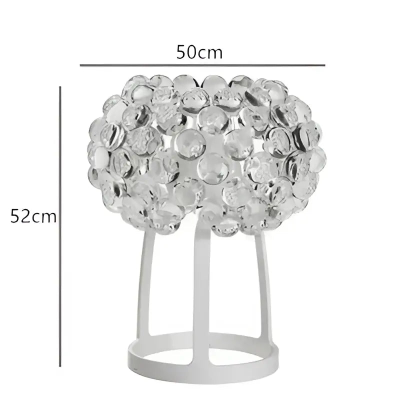 Decorbites clear gold acrylic pendant lights living room chandelier