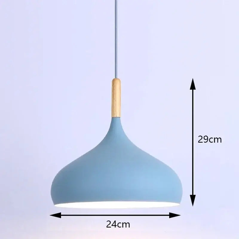 Pastel industrial retro pendant lights kitchen brass hardware