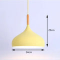 Pastel industrial retro pendant lights kitchen brass hardware