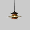 Decorbites colorful umbrella led chandeliers cream & amber living room