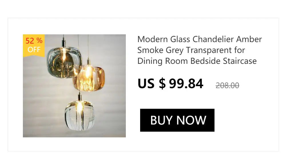 Modern gold curved contemporary led chandelier dining room light