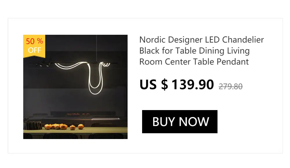 Modern gold curved contemporary led chandelier dining room light