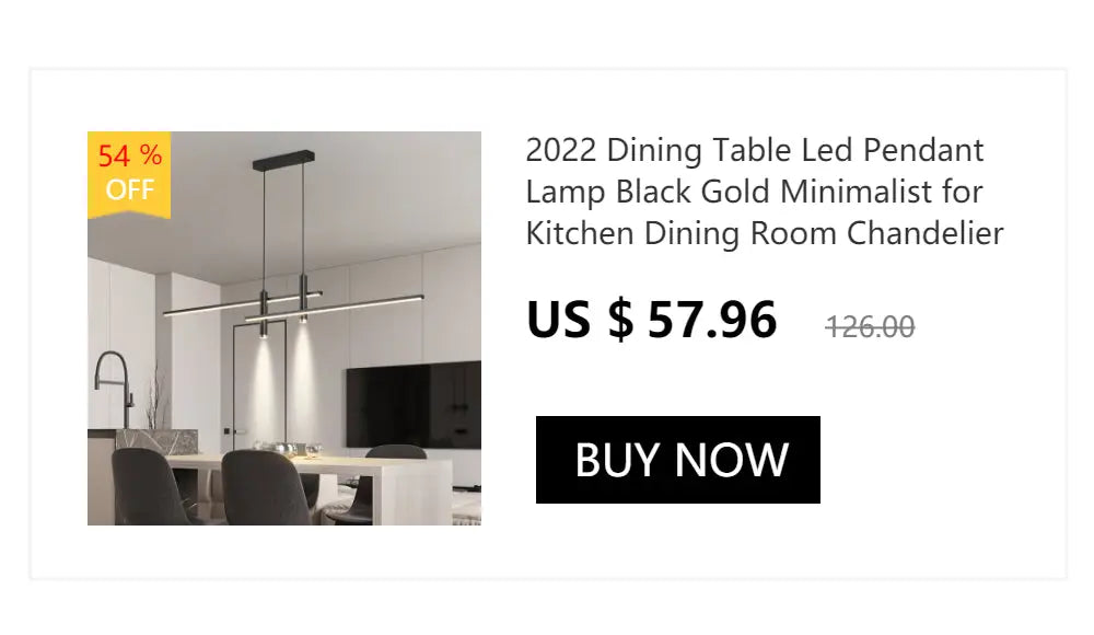 Modern gold curved contemporary led chandelier dining room light
