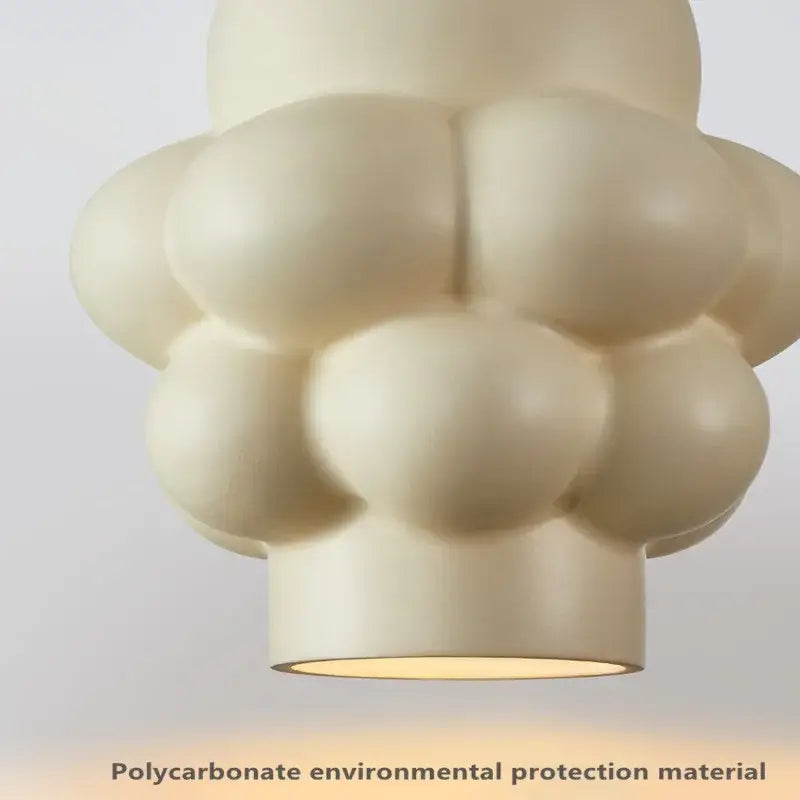 Decorbites creamy wind led cloud pendant light for dining room