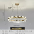 Decorbites crystal butterfly living room luxury gold chandelier