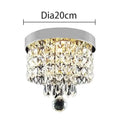 Modern gold crystal chandelier ceiling lamp kitchen fixture