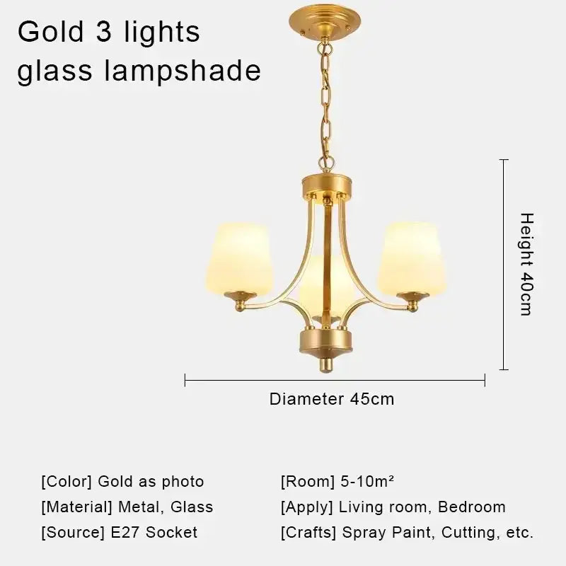 Modern gold decorbites crystal chandelier for living room dining space