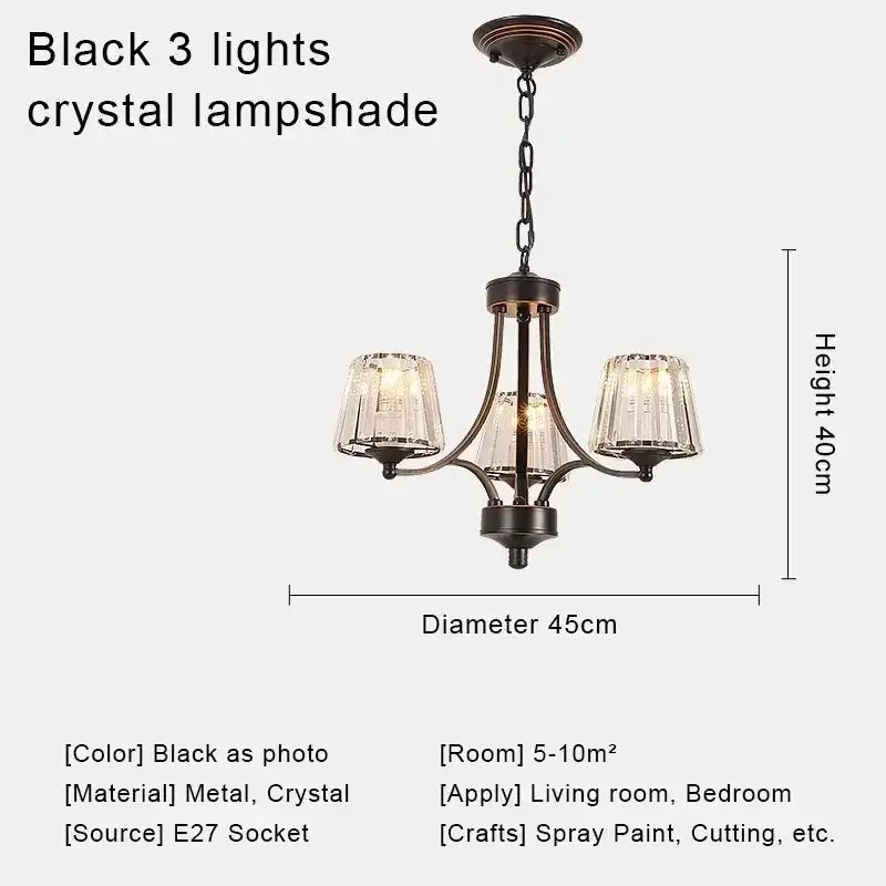 Modern gold decorbites crystal chandelier for living room dining space