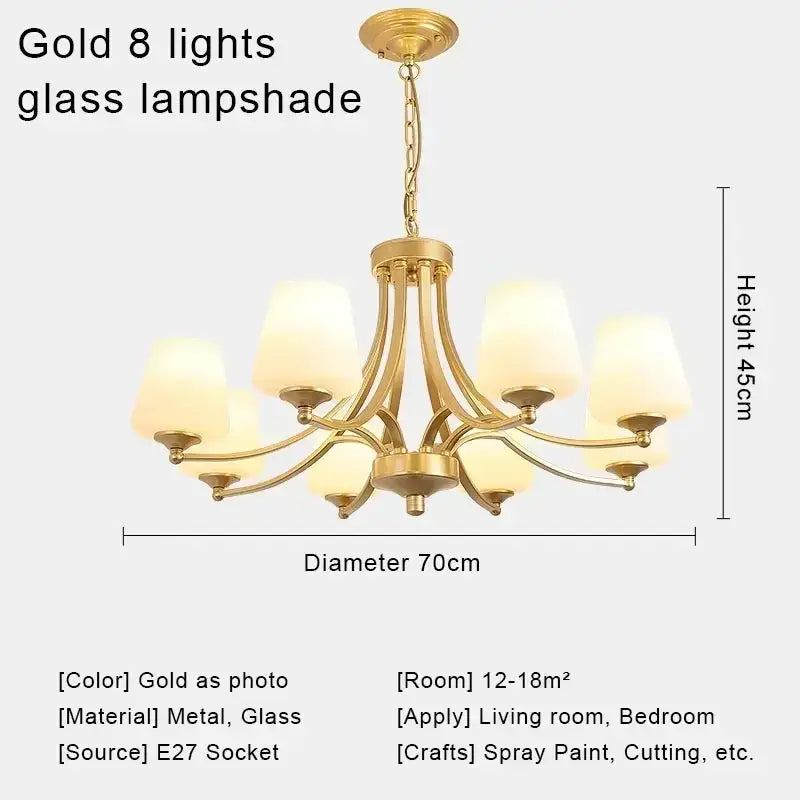 Modern gold decorbites crystal chandelier for living room dining space