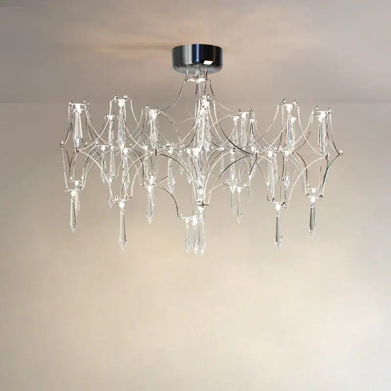 Gold decorbites crystal chandelier pendant light for dining room