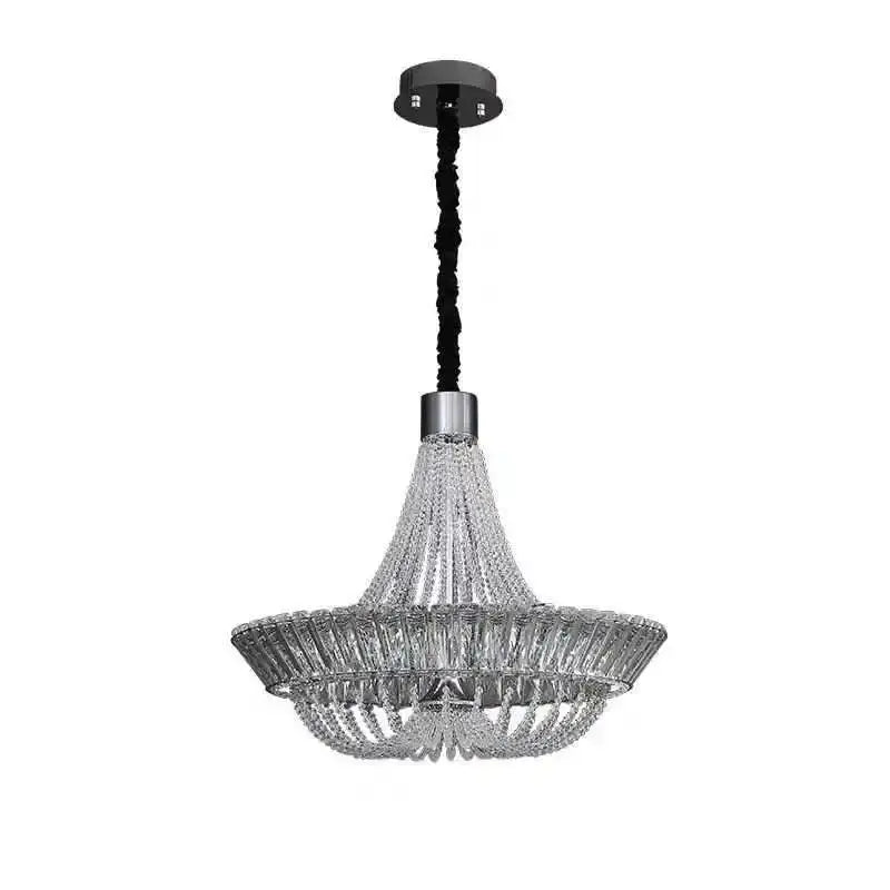 Modern chrome & gold decorbites crystal chandelier for living room