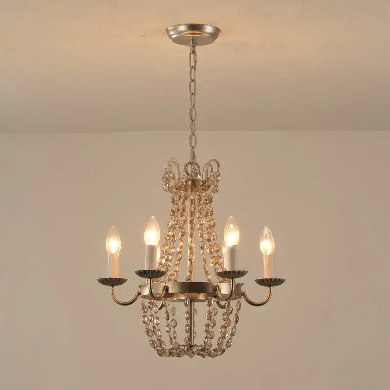 Antique brass decorbites crystal chandelier for dining room