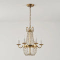 Antique brass decorbites crystal chandelier for dining room