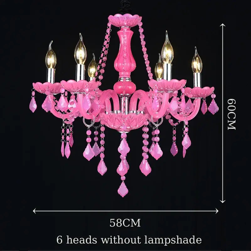 Glamorous emerald green decorbites crystal chandelier for bedroom