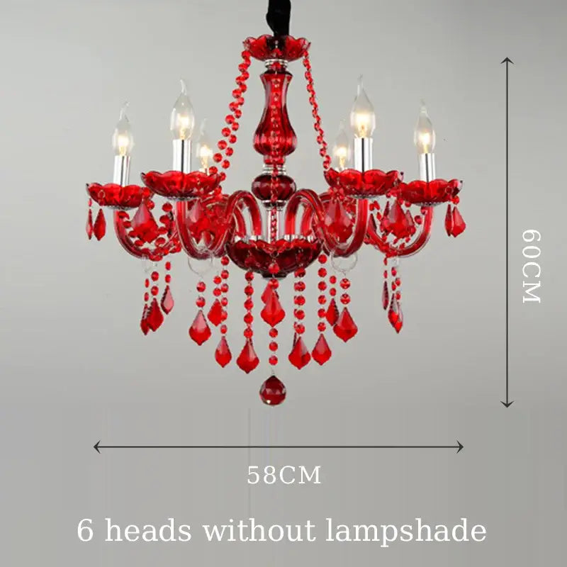 Glamorous emerald green decorbites crystal chandelier for bedroom