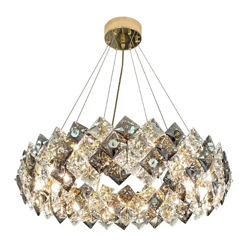 Modern gold decorbites crystal chandelier for dining room