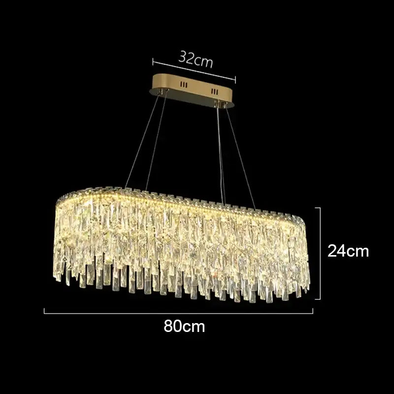 Modern gold decorbites crystal chandelier for living room lighting