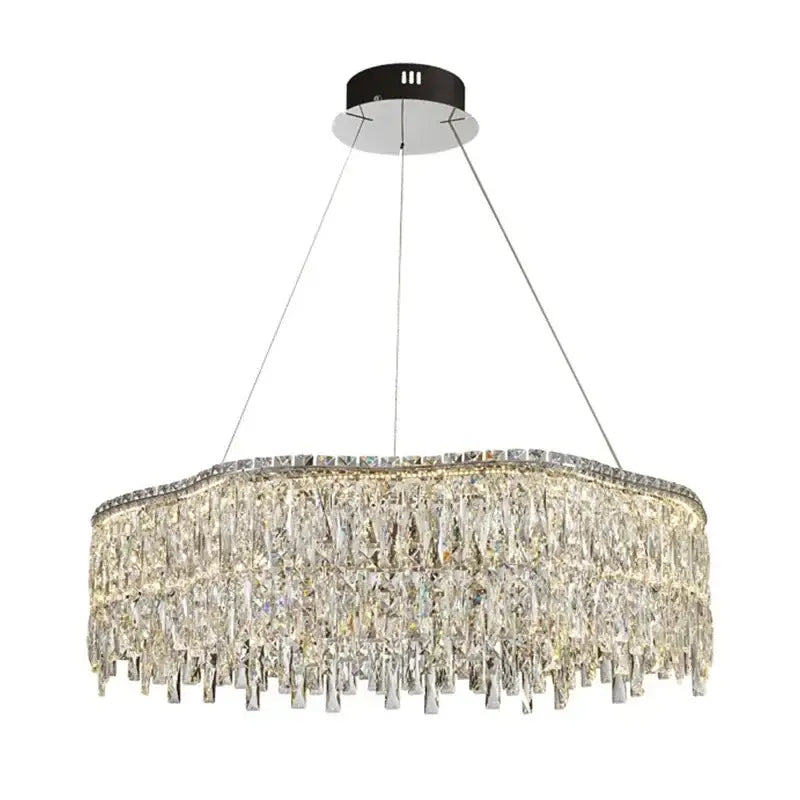 Modern gold decorbites crystal chandelier for living room lighting