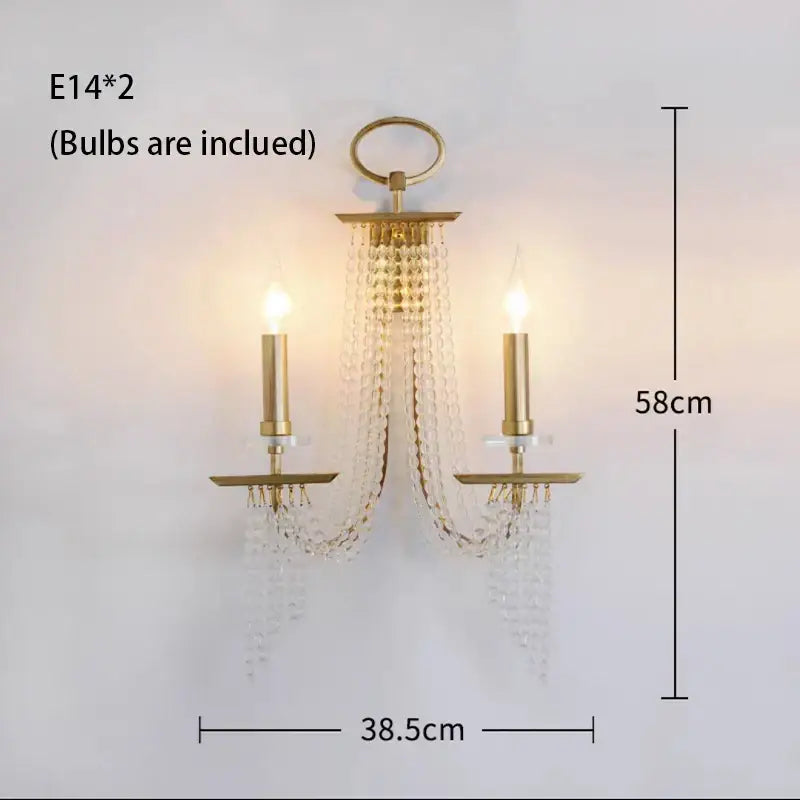 Luxury gold decorbites crystal chandelier for dining room