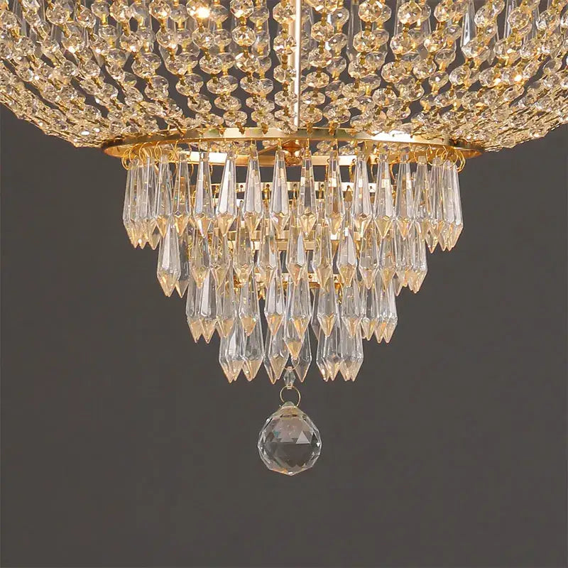 Luxury silver decorbites crystal chandelier for living room staircase