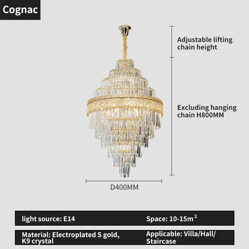 Modern gold decorbites crystal chandelier for living room lighting