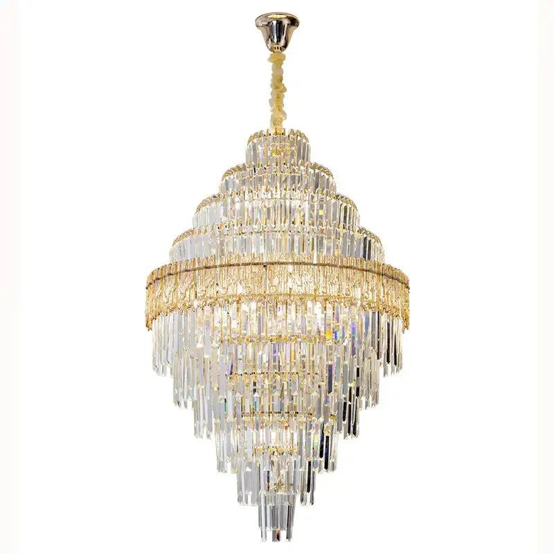 Modern gold decorbites crystal chandelier for living room lighting