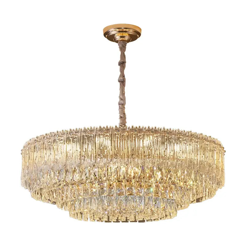 Modern gold decorbites crystal chandelier for dining room
